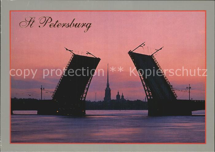 St Petersburg Leningrad Palace Bridge