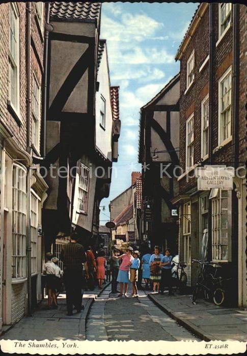 York UK The Shambles