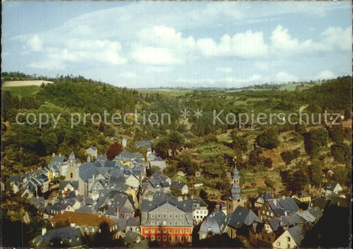 Monschau Montjoie NRW Stadtansicht