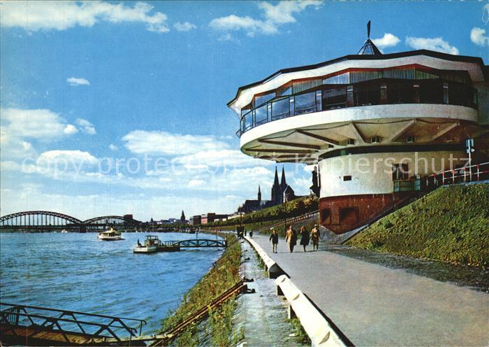 Koeln Rhein Restaurant Bastei