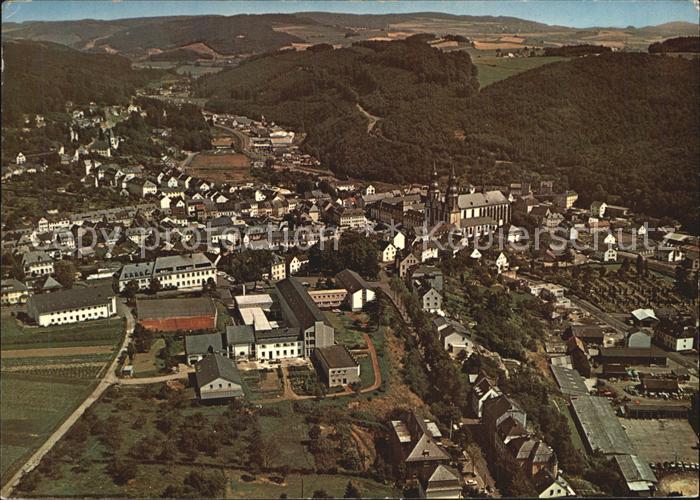 Pruem Eifel Fliegeraufnahme