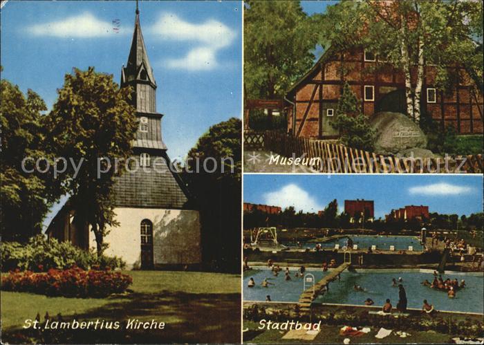 Bergen Celle Sankt Lambertius Kirche Stadtbad Museum