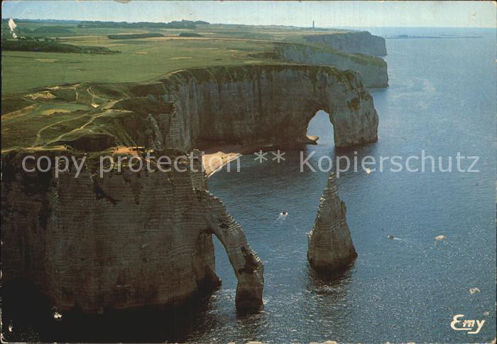 Etretat Fliegeraufnahme