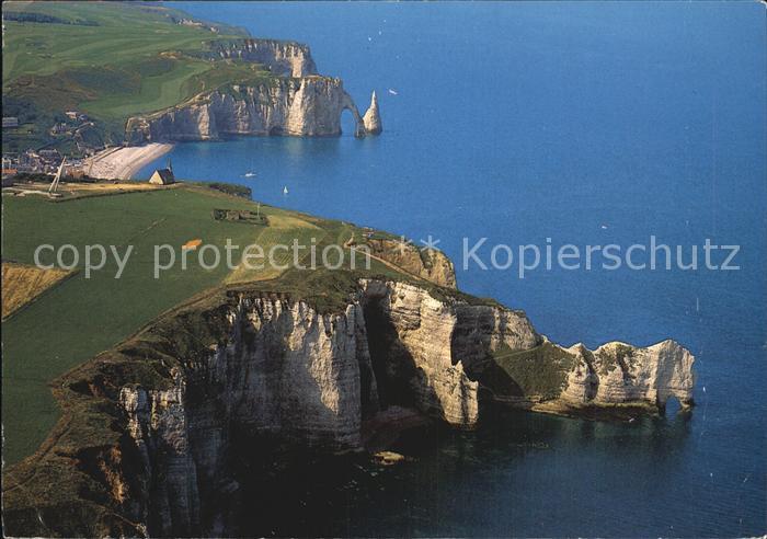 Etretat Fliegeraufnahme
