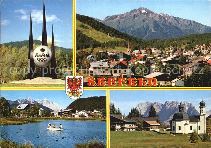 Seefeld Tirol Erinnerung an Olmpische Spiele Wildsee Gschwandkopf Hocheder