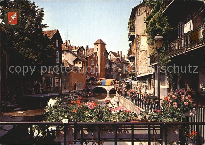 Annecy Haute-Savoie Altstadt