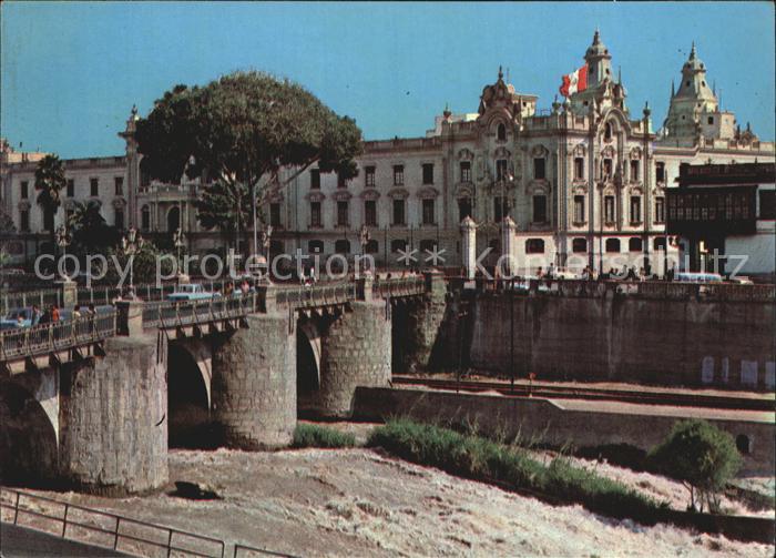 Lima Peru Stone Bridge
