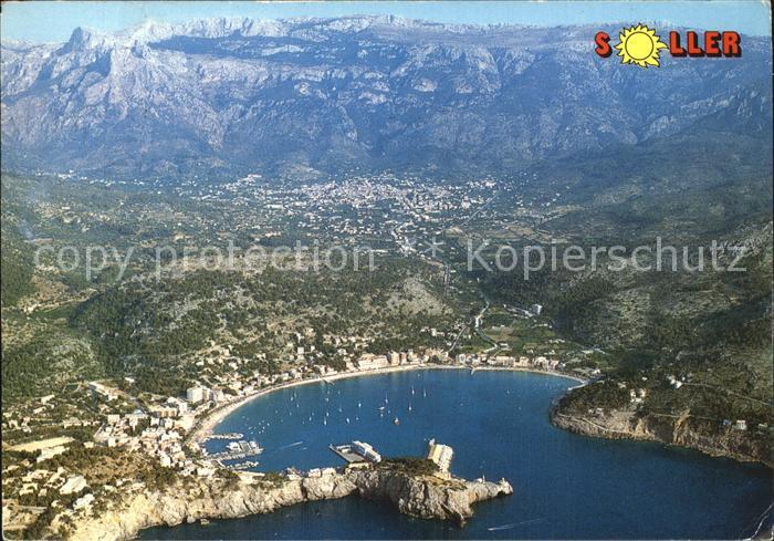 Soller Mallorca Fliegeraufnahme