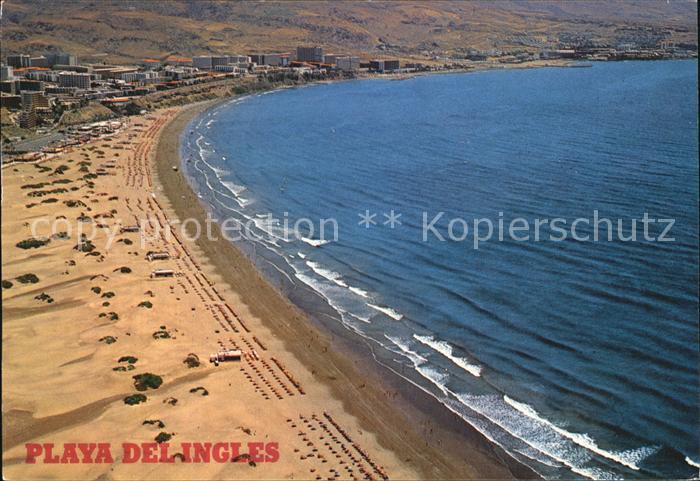 Playa del Ingles Fliegeraufnahme