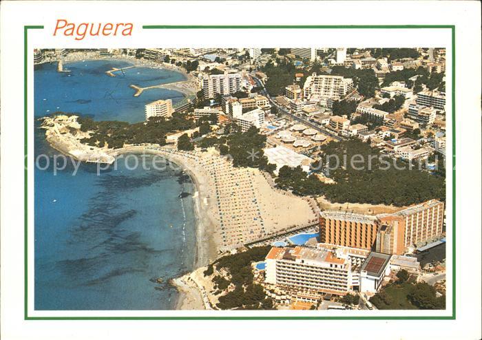 Paguera Mallorca Islas Baleares Fliegeraufnahme