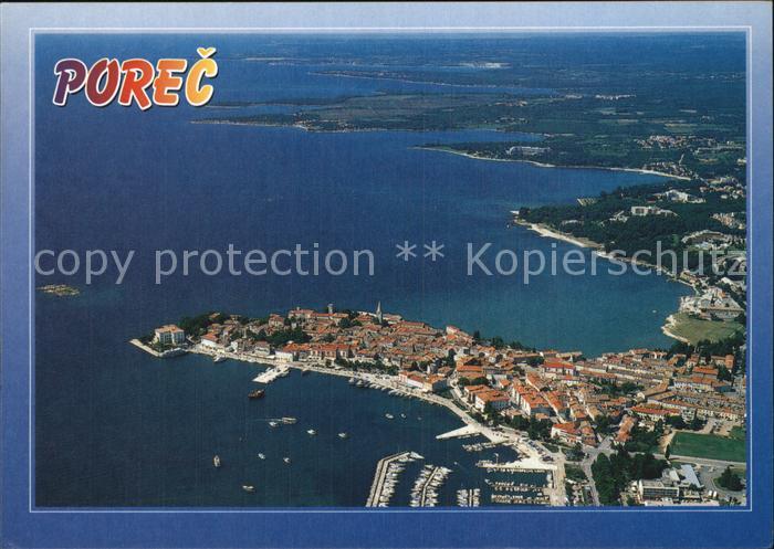 Porec Fliegeraufnahme