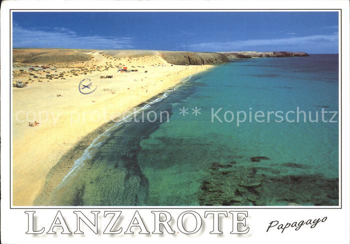 Lanzarote Kanarische Inseln Playa de Papagayo