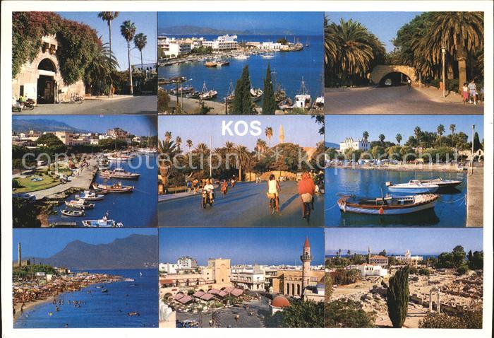 Kos Cos Gesamtansicht Strand Hafen