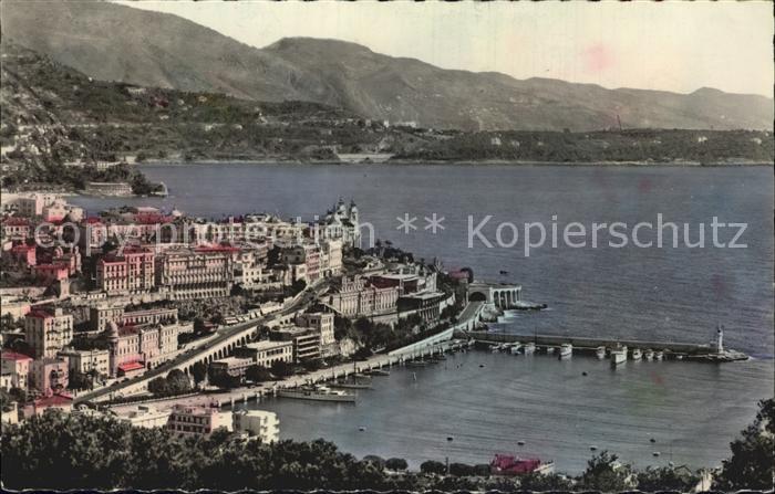 Monte-Carlo Le Casino Le Tir aux Pigeons Le Cap Martin Vue generale