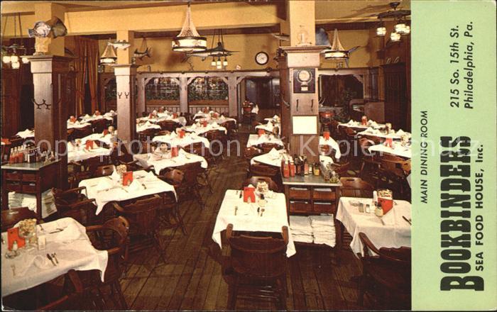 Philadelphia Pennsylvania Bookbinders Seafood House