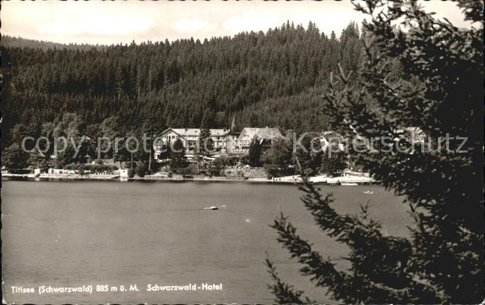 TITISEE Schwarzwald BW Teilansicht