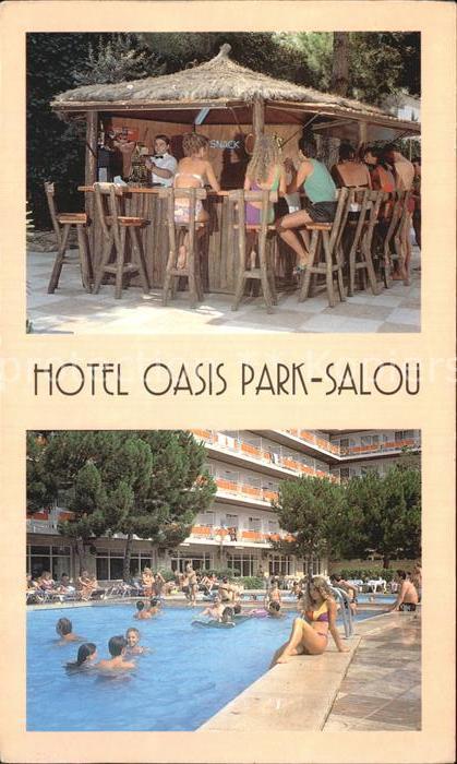 Salou Hotel Oasis Park Bar Swimmingpool