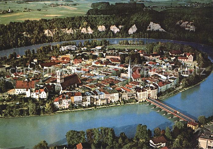 Wasserburg Inn Fliegeraufnahme