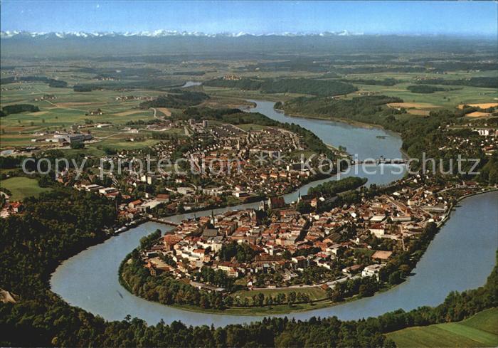 Wasserburg Inn Fliegeraufnahme