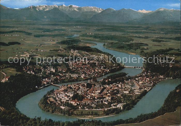 Wasserburg Inn Fliegeraufnahme