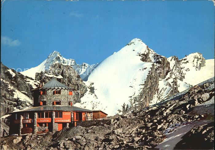 Stilfserjoch Passo dello Stelvio Rifugio Tibet