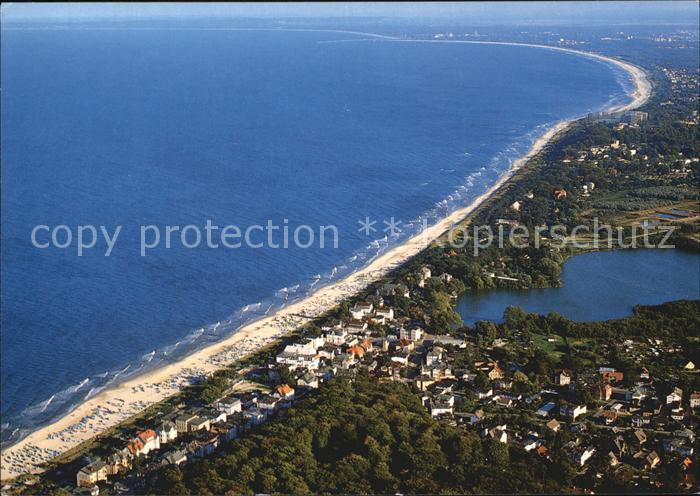 Heringsdorf Ostseebad Usedom und Ahlbeck Fliegeraufnahme
