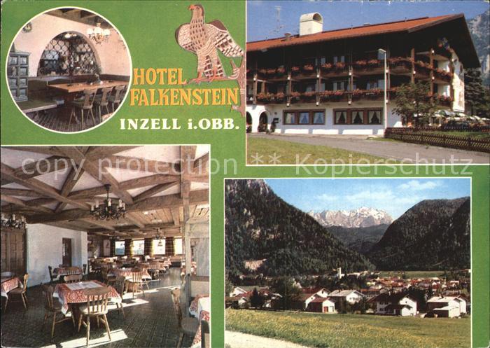 Inzell Traunstein Bayern Hotel Falkenstein Gastraum Ortsblick