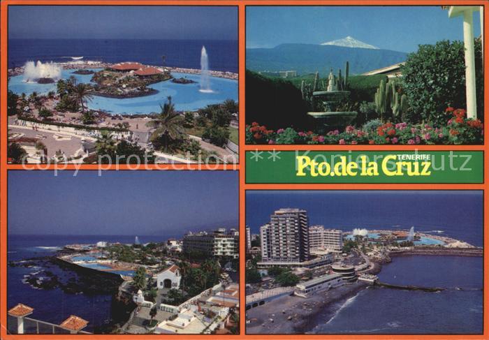 Puerto de la Luz Canarias Lago Artificial de Martianez Vista parcial