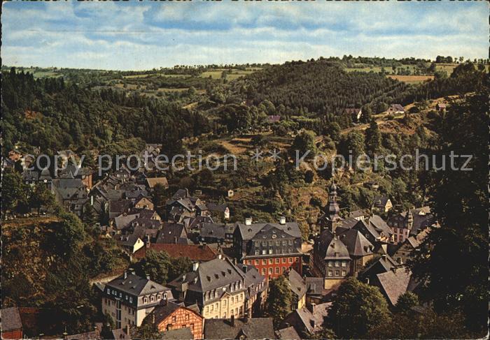 Monschau Montjoie NRW Panorama
