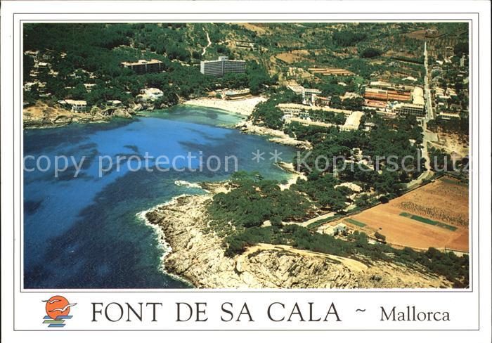 Mallorca Font de Sa Cala Vista aerea