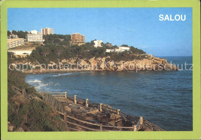 Salou Detalle de la costa