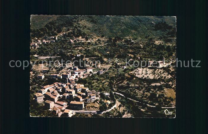 Sainte-Lucie-de-Tallano Vue generale aerienne