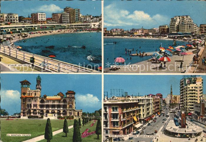 Alexandria Alexandrie Aegypten Stanley Bay Beach Glymenopoulo Beach El