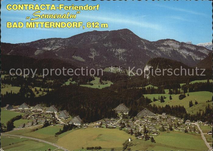 Bad Mitterndorf Contracta Feriendorf Sonnenalm Fliegeraufnahme