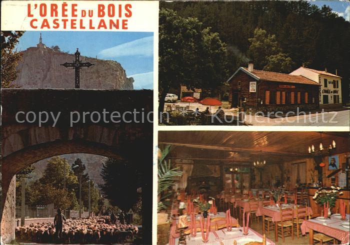 Castellane L'Oree du Bois Bar Restaurant Gastraum