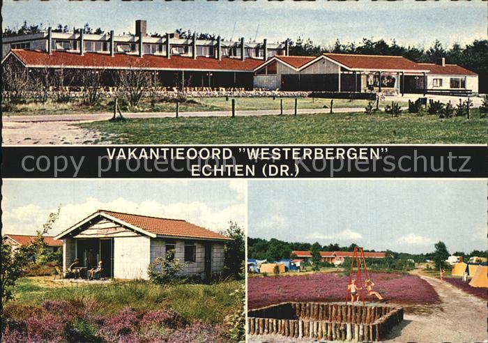 Echten Vakantieoord Westerbergen Bungalow Spielplatz