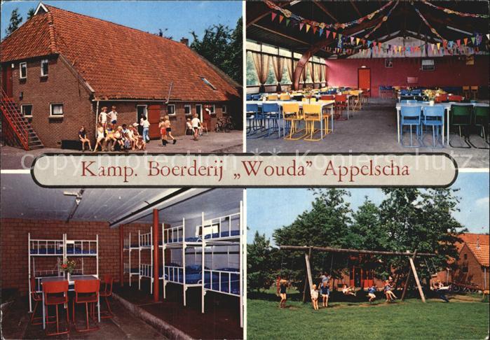 Appelscha Kamp Boerderij Halle Schlafraum Spielplatz