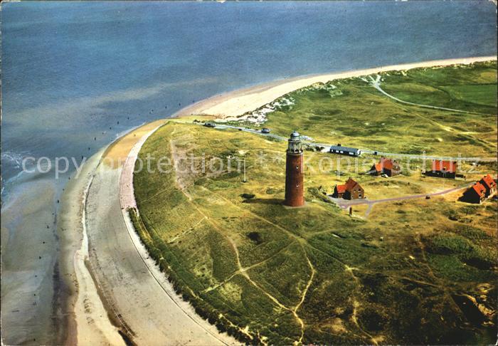 Texel Vuurtoren Fliegeraufnahme