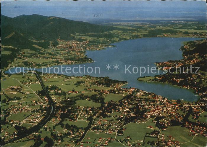Rottach-Egern Tegernsee Gmund Fliegeraufnahme