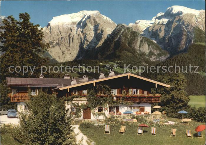 Schoenau Berchtesgaden Gaestehaus Kohlhiaslhoeh