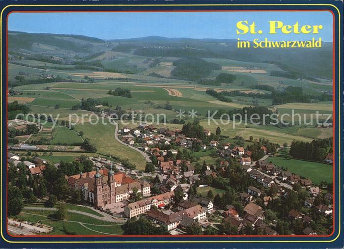 St Peter Schwarzwald Fliegeraufnahme