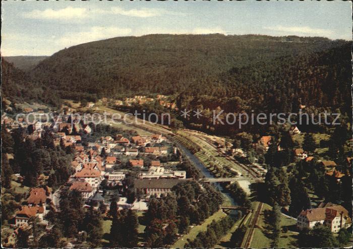 Bad Liebenzell Fliegeraufnahme