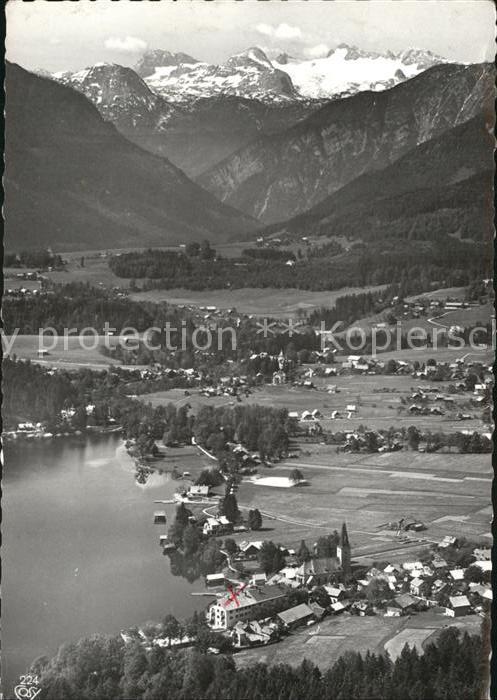 Altaussee mit Dachstein Fliegeraufnahme
