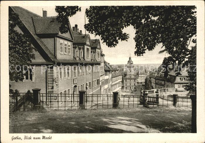 Gotha Thueringen Marktblick
