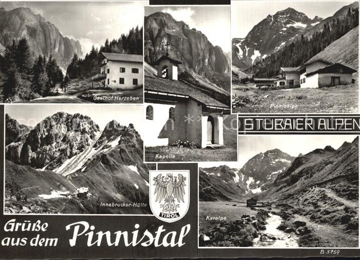 Pinnistal Gasthof Herzeben Pinnisalpe Innsbrucker Huette Karalpe