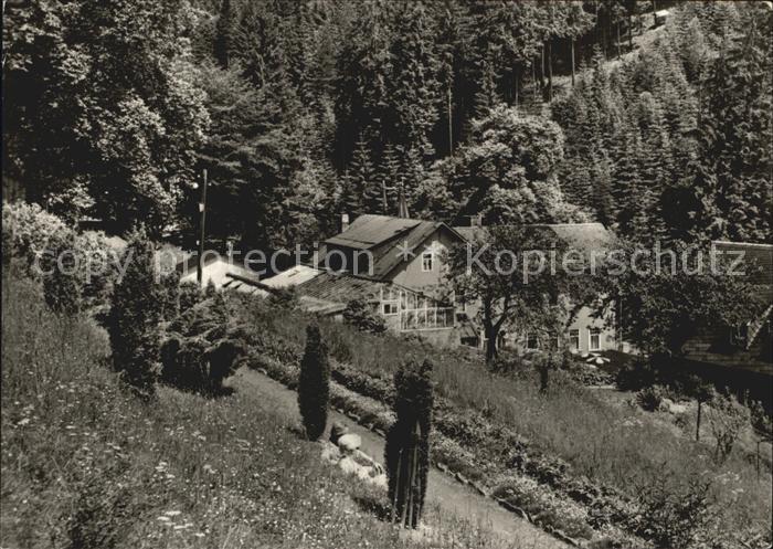 Grossbreitenbach Thueringen FDGB Erholungsheim Bad Finkenmuehle