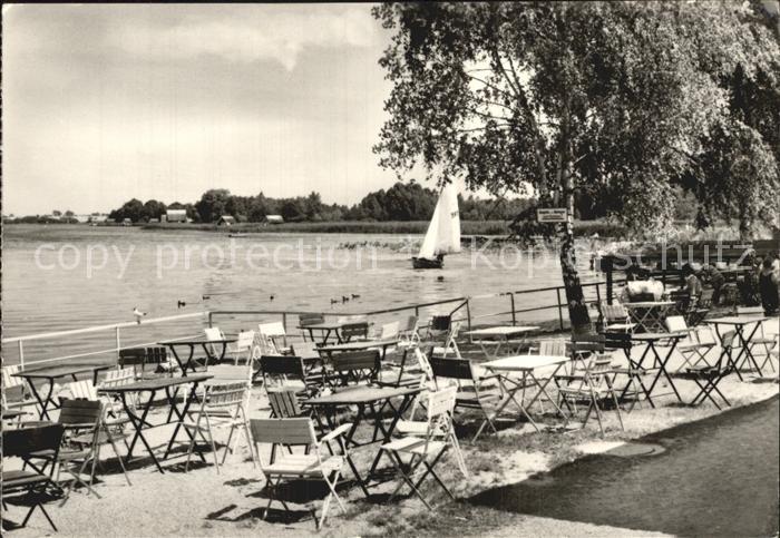 Krakow See Strandcafe Terrasse
