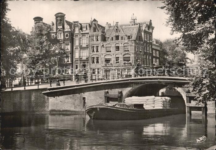 Amsterdam Niederlande Prinsengracht hoek Browersgracht
