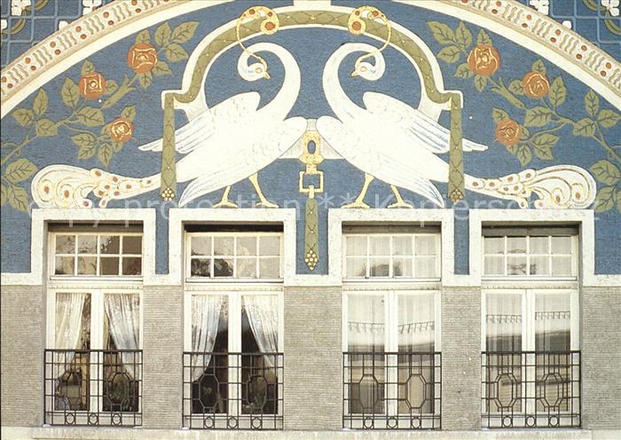 Darmstadt Darmstaedter Jugendstilfenster