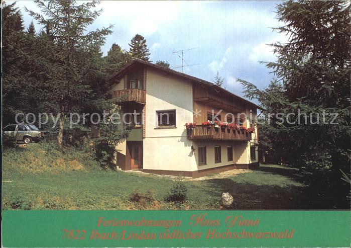 Ibach St Blasien Haus Diana